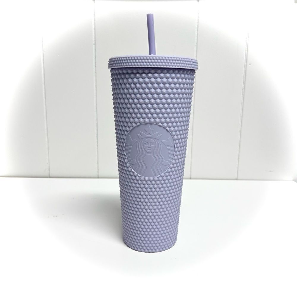 Starbucks Matte Icy Lavender Studded Tumbler 24oz